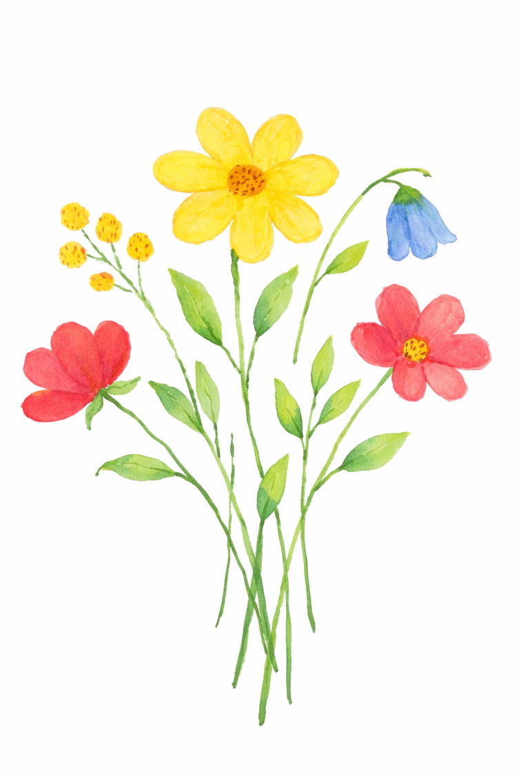 Watercolor-Style Painting Kit (Beginner Friendly)