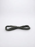 Dark beaver gray cotton embroidery floss skein, showcasing the thread's texture and subtle gray color.